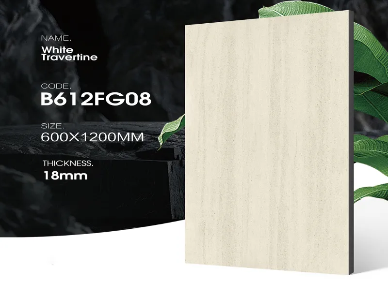 What Makes Travertine-Look Porcelain Tiles Ideal For Large-Scale Commercial Plaza Projects?